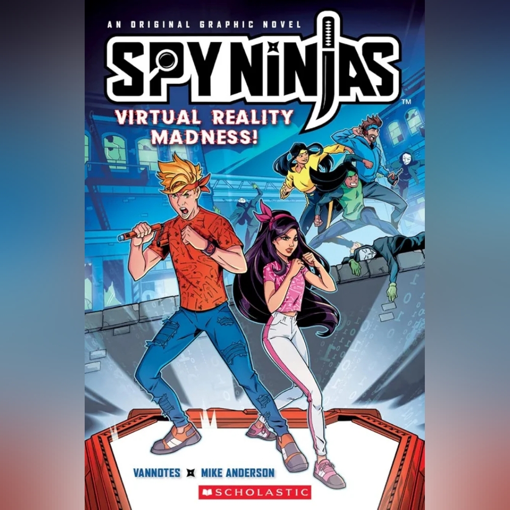 📚 Spy Ninjas Official Graphic Novel: Virtual Reality Madness!
